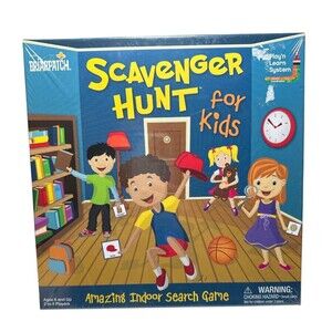 Scavenger Hunt for Kids Board Game by Briarpatch Indoor Search & Find NEW SEALED
